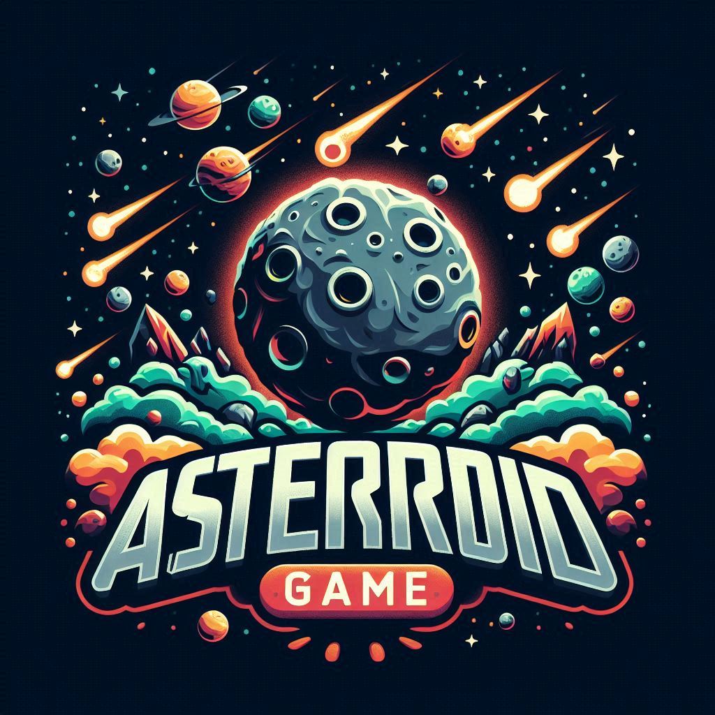 Asteroids Game Logo